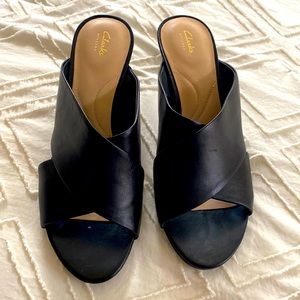 Clarks stress less crossover sandals